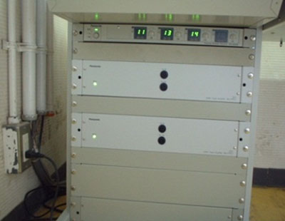 放送室 デスクアンプ改修